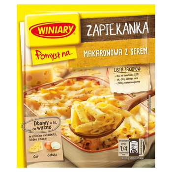 Winiary Pomysł na zapiekankę makaronową z serem 47G