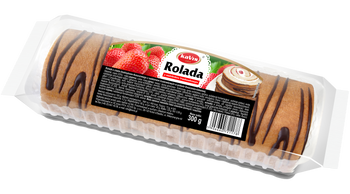 KOVIS ROLADA TRUSKAWKOWA DEKOROWANA 300G