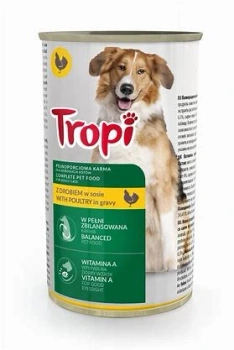 TROPI KARMA DLA PSA Z DROBIEM 1250G