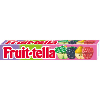 Fruittella Guma Rozpuszczalna Wegańska Owocowy Ogród 41g