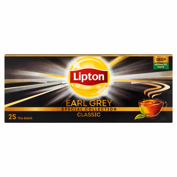 LIPTON EARL GREY CLASSIC HERBATA CZARNA 37,5 G (25 TOREBEK)