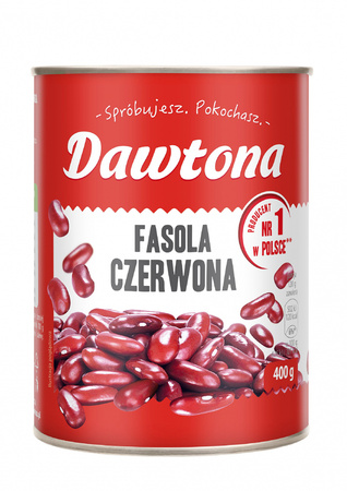 Fasola czerwona konserwowa 400g Dawtona