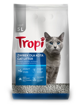 Żwirek dla kota Tropi 5 l