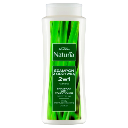 JOANNA SZAMPON NATURIA WŁOSY PRZETŁUSZCZAJĄCE TATARAK 500ML