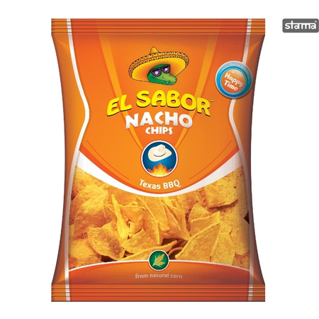 El Sabor Nachos BBQ 100G