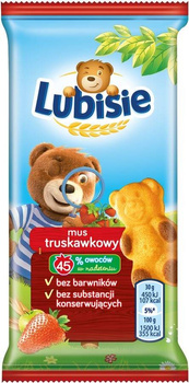 Petitki Lubisie truskawkowe 30G