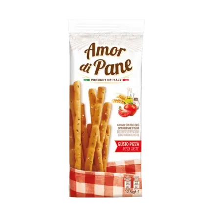 AMOR GRISSINI GUSTO PIZZA 125G