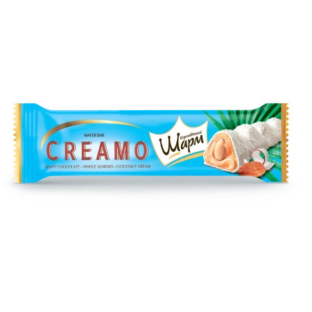 AIM FOODS BATON CREAMO Z MIGDAŁEM I KREMEM KOKOSOWYM 29G