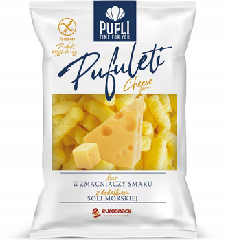 EUROSNACK PUFULETI O SMAKU SEROWYM 80G