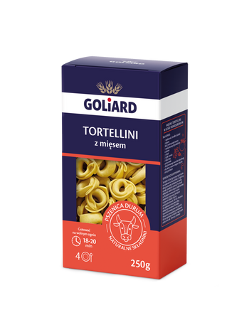 GOLIARD TORTELLINI Z MIĘSEM 250G
