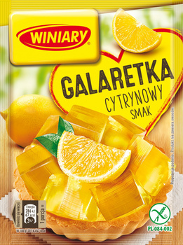 WINIARY Galaretka cytrynowy smak 71 g