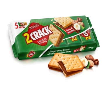 ROSHEN CRACK COCOA&HAZELNUT 190G