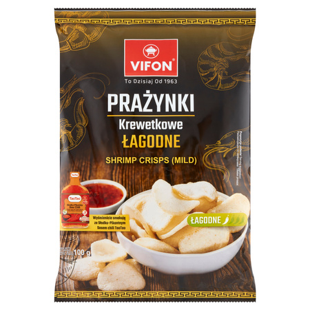 Prażynki krewetkowe łagodne VIFON 100 g