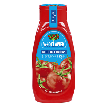 Włocławek Ketchup łagodny 480 g