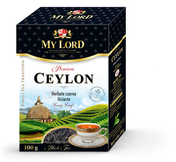 MY LORD Herbata czarna liściasta Ceylon 100G