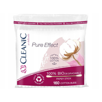 CLEANIC PATYCZKI HIGENICZNE PURE EFFECT 160SZT