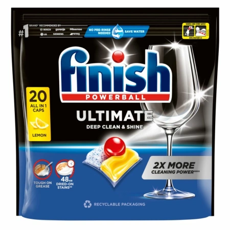TABLETKI DO ZMYWARKI FINISH ULTIMATE LEMON 20SZT