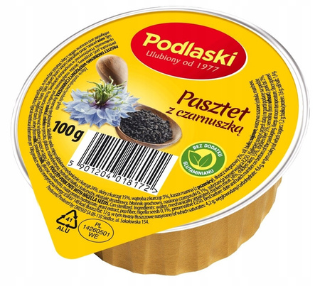 Drosed Pasztet z czarnuszką 100g