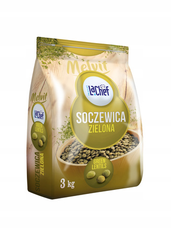 Soczewica zielona Melvit 3 kg