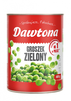 Groszek konserwowy 400g Dawtona