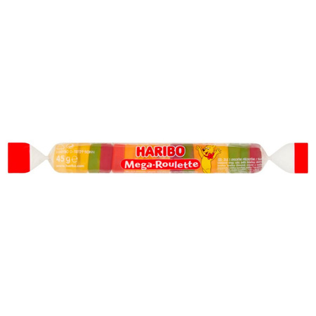 HARIBO MEGA ROULETTE OWOCOWE 45G