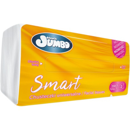 CHUSTECZKI HIGIENICZNE JUMBO 200SZT