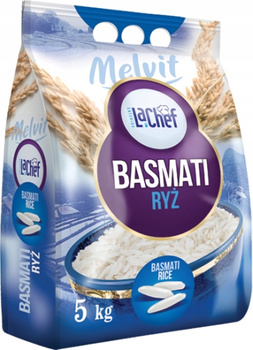 Ryż basmati Melvit La Chef 5 kg