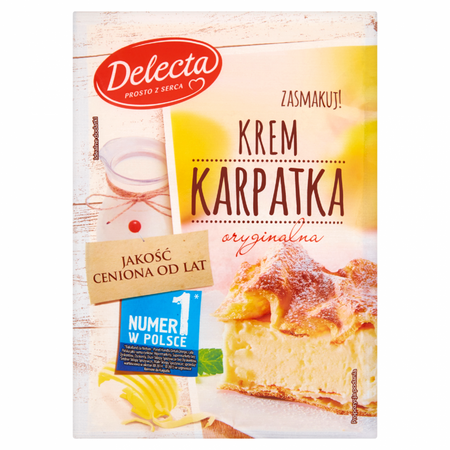 Krem Karpatka oryginalna w proszku 250g DELECTA