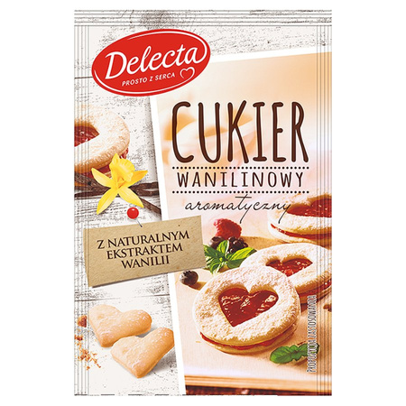 Delecta Cukier wanilinowy 15G