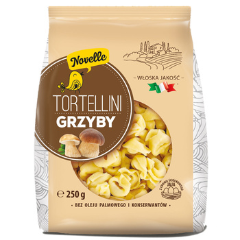MAKARONY POLSKIE TORTELLINI GRZYBY NOVELLE 250G
