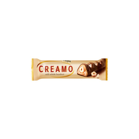 AIM FOODS BATON CREAMO Z CAŁYM ORZECHEM 25G