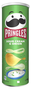 Chipsy Pringles śmietana cebula 165 g