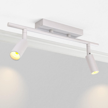 LAMPA LED SUFITOWA WEWNĘTRZNA BIAŁA 2xG9