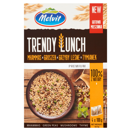 Trendy Lunch z grzybami Melvit 4 x 100 g