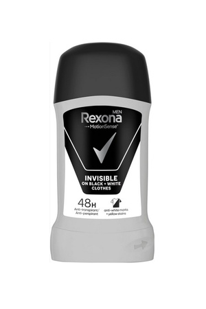 DEZODORANT REXONA W SZTYFCIE INVISIBLE B+W 40ML