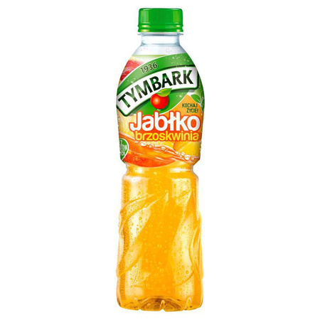Tymbark Napój Jabłko - Brzoskwinia 500ml