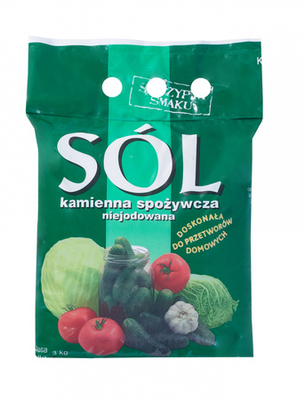 Sól kłodawska kamienna niejodowana 3 kg