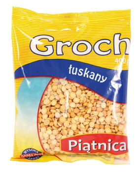 PIĄTNICA GROCH ŁUSKANY 400G