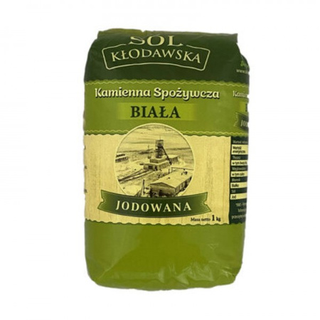 SÓL KAMIENNA JODOWANA KŁODAWSKA 1KG