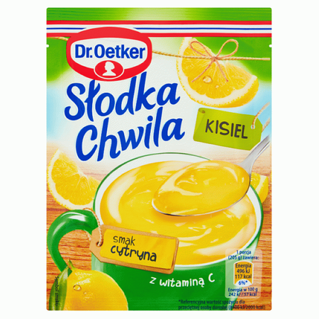DR. OETKER KISIEL SŁODKA CHWILA CYTRYNOWY 30G
