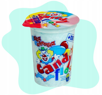 CANDYFLOSS WATA CUKROWA Z TATUAŻEM 20G