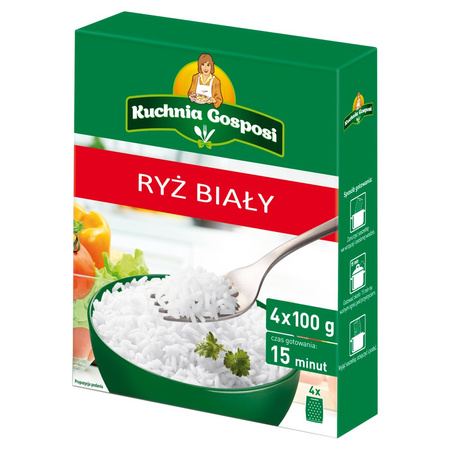 CENOS RYŻ BIAŁY KUCHNIA GOSPOSI 4X100G