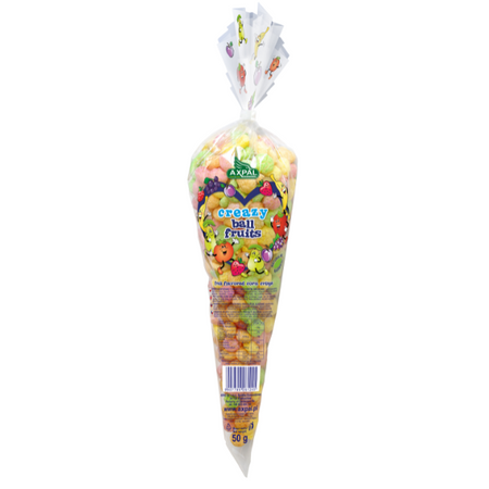 AXPAL KULECZKI KUKURYDZIANE OWOCOWE 50G