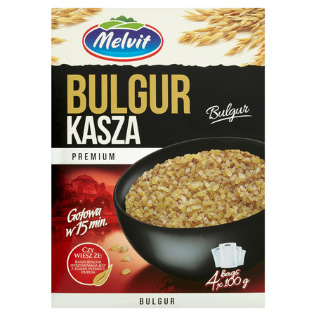 Kasza bulgur Melvit 0,4 kg