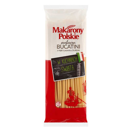 MAKARONY POLSKIE MAKARON BUCATINI - DURUM 400G