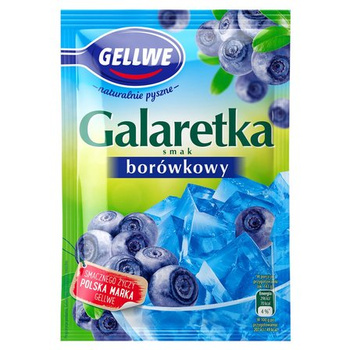 GELLWE GALARETKA BORÓWKOWA 72G