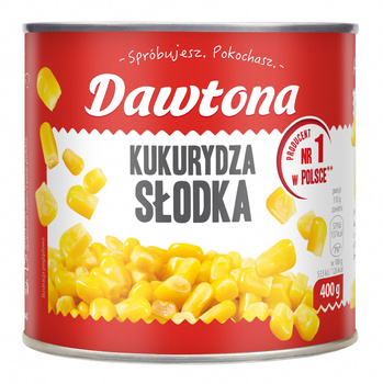 Kukurydza konserwowa słodka 400g Dawtona