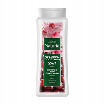 JOANNA SZAMPON NATURIA WŁOSY FARBOWANE Z WIŚNIĄ 500ML