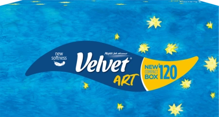 Chusteczki uniwersalne Velvet art szt. 120