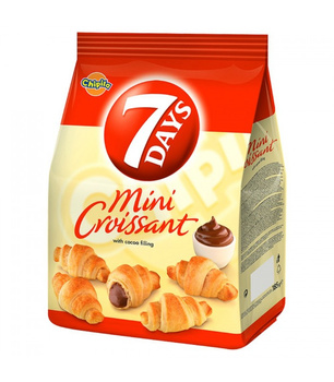 Rogaliki Mini Croissant 7 Days o smaku kakaowym 185 g